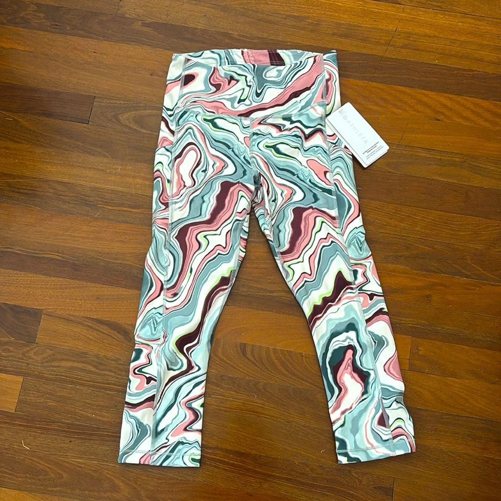 Athleta Ultimate Stash Pocket Capri Sz S (Small)